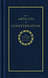 The articles of confederation. de United States.