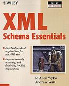 XML schema essentials