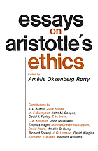 Essays on Aristotle's ethics