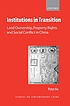 Institutions in transition : land ownership, property rights, and social conflict in China
