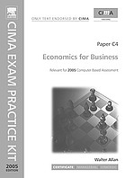 Economics for business : certificate level