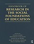 Handbook of research in the social foundations... by Steven Tozer