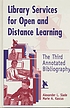 Library services for open and distance learning... by  Alexander L Slade 