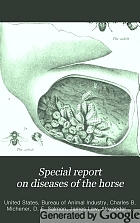 Special report on diseases of the horse