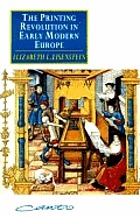 The printing revolution in early modern Europe