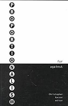 Proportionalism : for and against