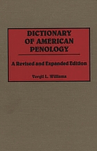Dictionary of American penology