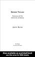 Gender trouble : feminism and the subversion of... by  Judith Butler 