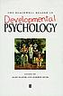 The Blackwell reader in developmental psychology de Alan Slater
