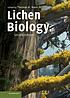 Lichen biology por Thomas H Nash