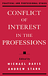 Conflict of interest in the professions