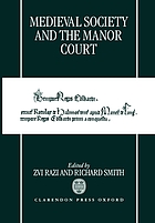 Medieval society and the manor court