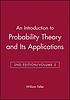 An introduction to probability theory and its... 著者：  William Feller 