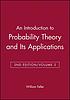An introduction to probability theory and its... by  William Feller 