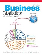 Business statistics : a decision-making approach