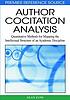 Author cocitation analysis : quantitative methods... 著者：  Sean B Eom 