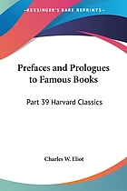 Prefaces and prologues to famous books : with introductions and notes.