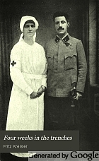 Four weeks in the trenches; the war story of a violinist,