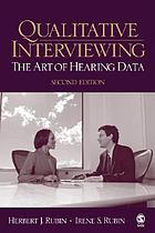 Qualitative Interviewing: The Art of Hearing Data cover image