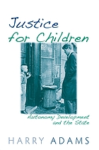 Justice for Children: Autonomy Development and the State cover image