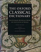 The Oxford classical dictionary