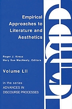 Empirical approaches to literature and aesthetics