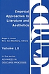 Empirical approaches to literature and aesthetics