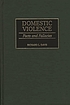 Domestic violence : facts and fallacies de Richard L Davis