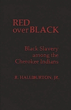 Red over Black : Black savery among the Cherokee Indians