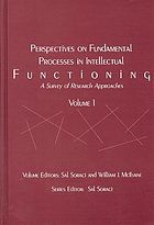 Perspectives on fundamental processes in intellectual functioning