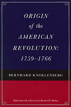 Origin of the American Revolution, 1759-1766