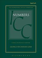 A critical and exegetical commentary on Numbers