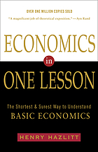 Economics in one lesson