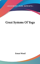 Great Systems of Yoga.