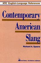 Contemporary American slang