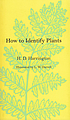 How to identify plants von Harold David Harrington