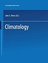 Climatology. by John Edward Oliver