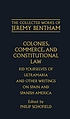 Colonies, commerce, and constitutional law : Rid yourselves of Ultramaria and other writings on Spain and Spanish America