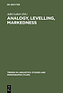 Analogy, levelling, markedness : principles of... von Aditi Lahiri