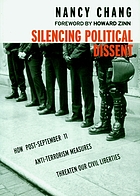 Silencing political dissent