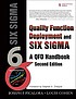 Quality function deployment and Six Sigma : a... by Joseph P Ficalora