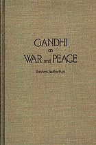 Gandhi on war and peace