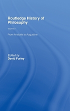 From Aristotle to Augustine