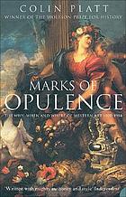 Marks of opulence : the why, when, and where of Western art, 1000-1900 AD