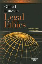 Global issues in legal ethics