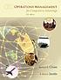 Operations management for competitive advantage de Richard B Chase