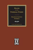 Alabama mortality schedule, 1860 : eighth census of the United States : original returns of the assistant marshalls, third series : persons who died during the year ending June 30, 1860