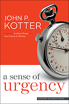 A sense of urgency