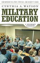 Military education : a reference handbook