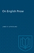On English Prose by James R Sutherland